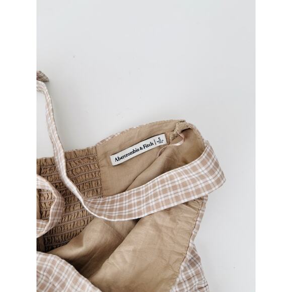 Abercrombie and fitch checkered halter mini dress - size small - Picture 4 of 5